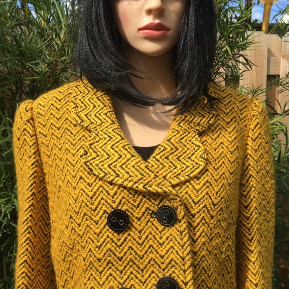 CARLISLE BLACK/YELLOW WOVEN JACKET 14 - Picture 7 of 11